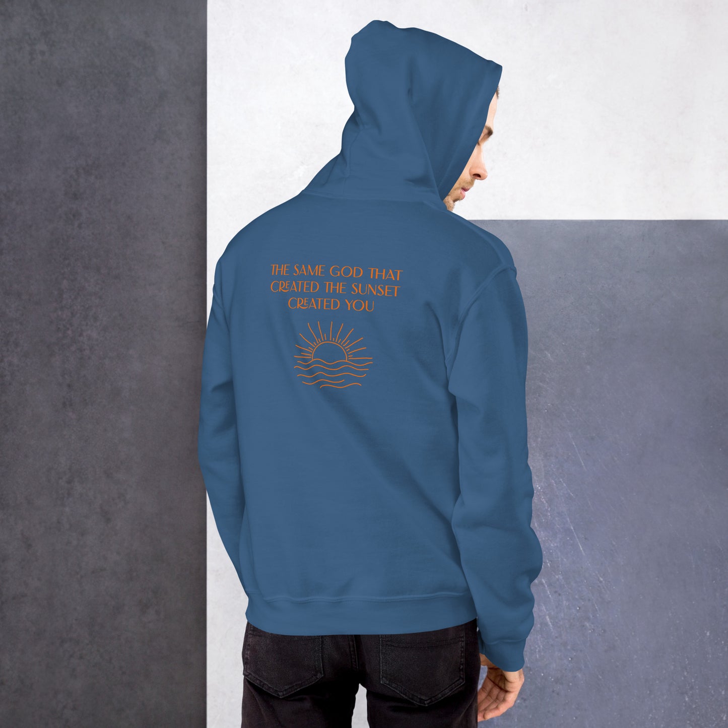 Sunset unisex hoodie